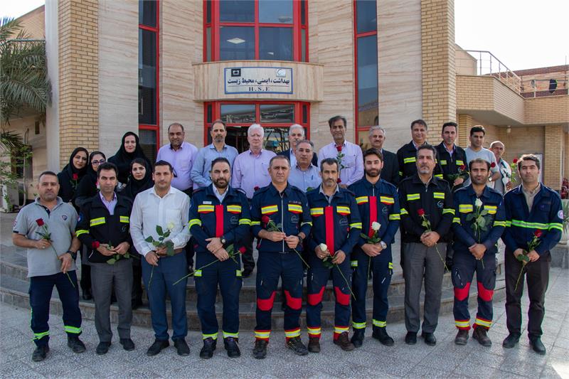 Fajr Energy Ranked 1st in Safety among PGPIC Subsidiaries MAHSHAHR (FEPGC)